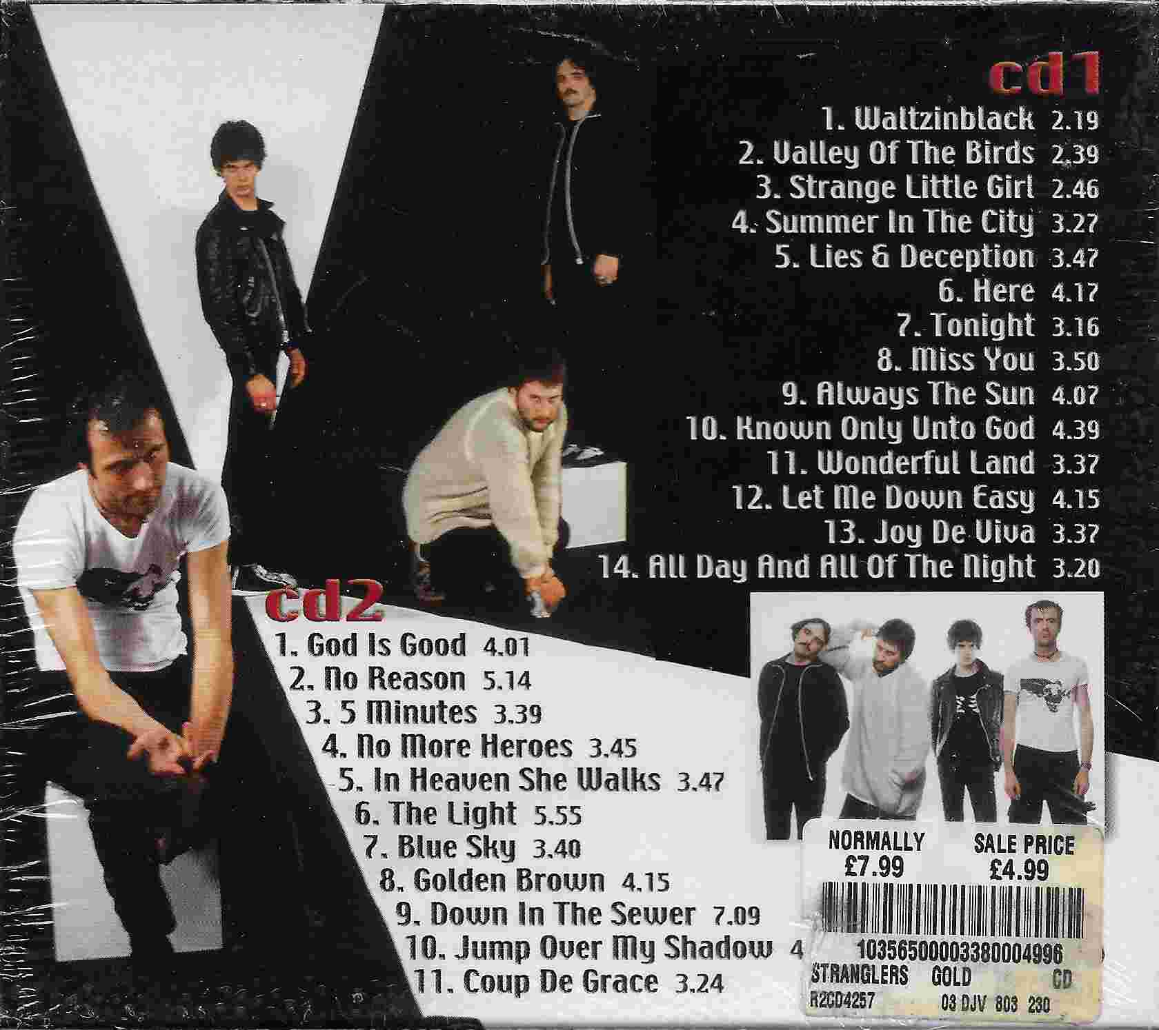 Picture of R2CD 42-57 Gold by artist The Stranglers from The Stranglers